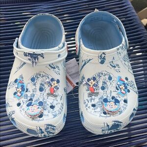 Disney 70th Anniversary Crocs - New